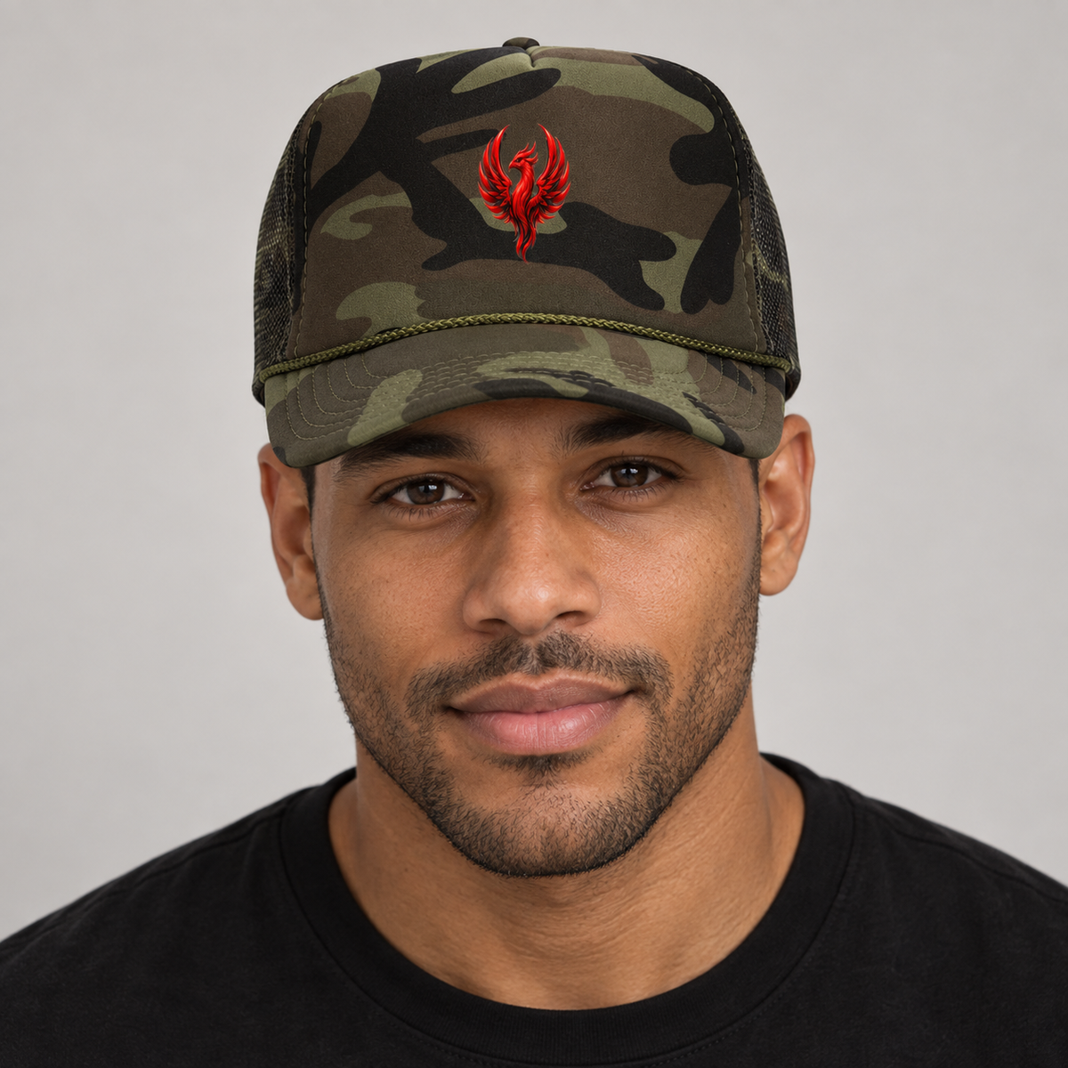 Ambitious Dreamz Wildfire Camo Trucker