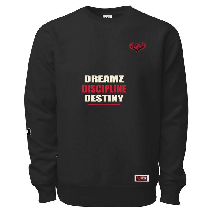 Dreamz Discipline Destiny Heavyweight Crewneck