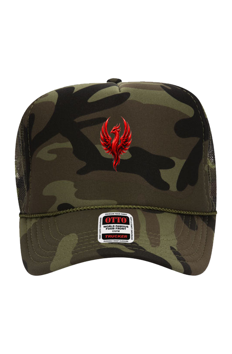 Ambitious Dreamz Wildfire Camo Trucker
