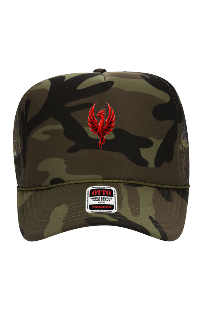 Ambitious Dreamz Wildfire Camo Trucker