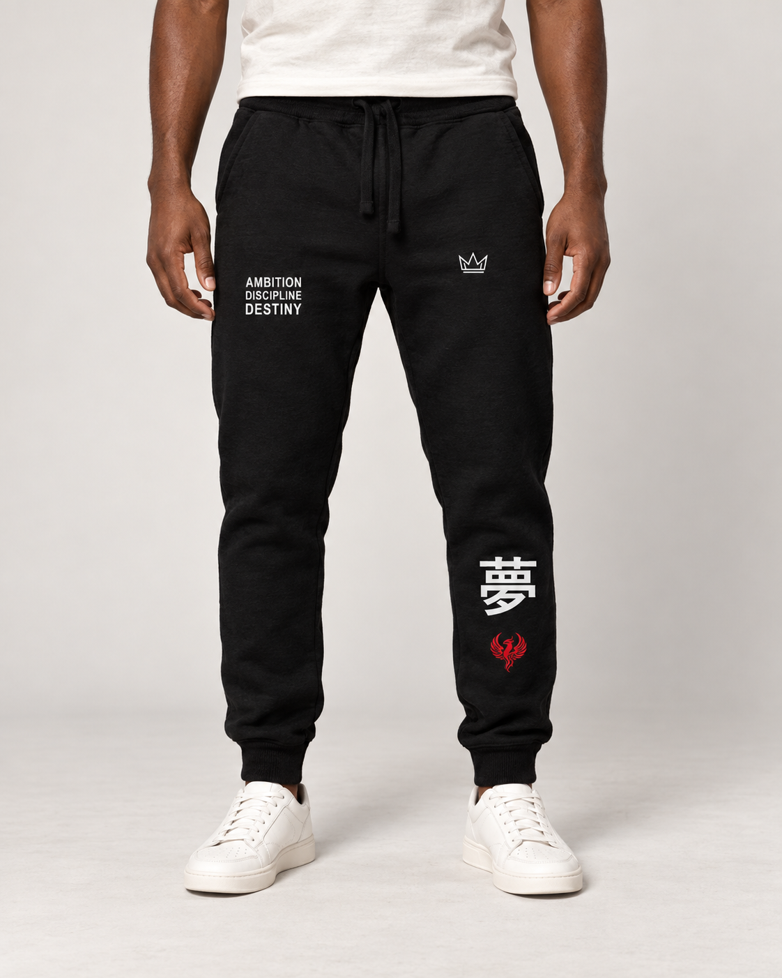 AI model mockup of CY07 Movement Joggers